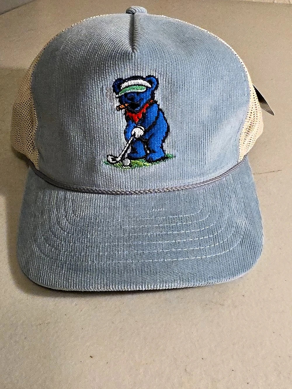 Richardson Blue Mesh Trucker Hat NWT